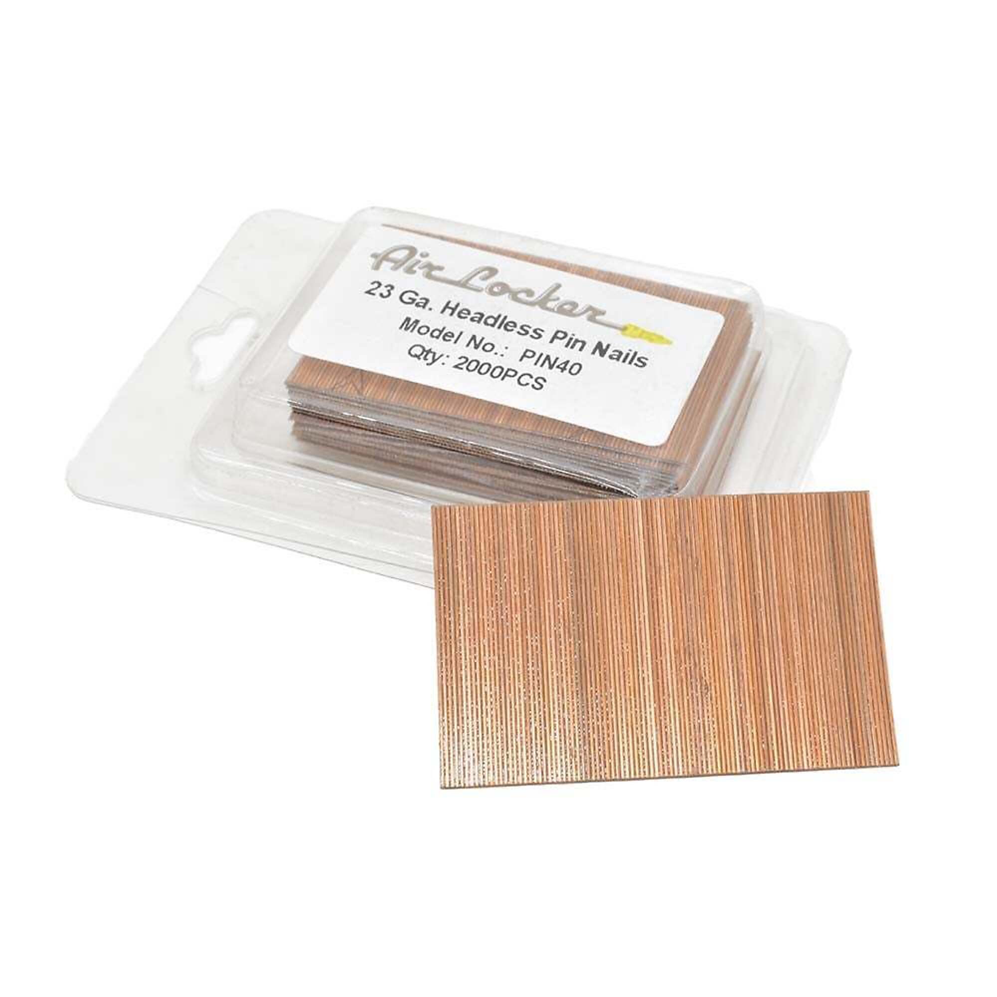 Air Locker PIN40 23 Gauge 1-9/16 Inch Headless Micro Pin Nails (2000/Pack)